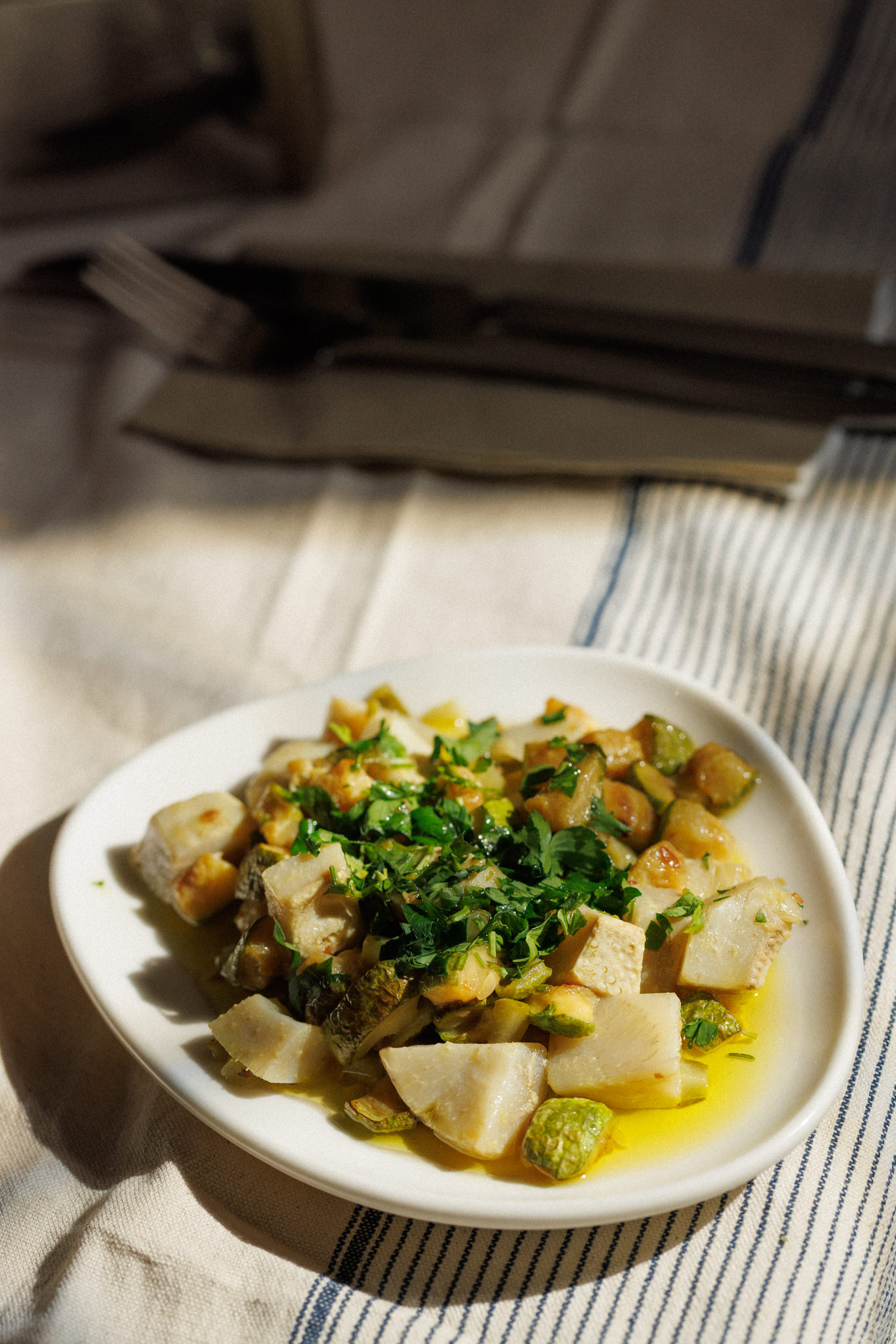 Kabaklı Enginar Salata